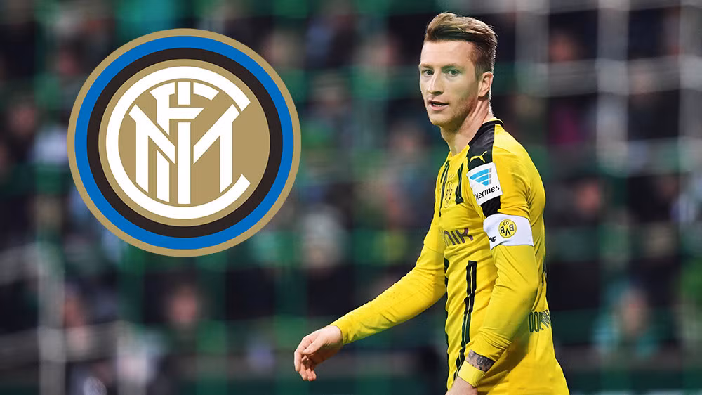 Inter tranh Reus với M.U: Inter khao khát trở lại vị thế hàng đầu bóng đá Italia, cũng như bước ra sân chơi Champions League sau nhiều năm vắng mặt. Để đạt mục tiêu, Inter đang đàm phán mua Marco Reus. Hiện tại, Reus vẫn còn nằm trong danh sách các mục tiêu của M.U, vì HLV Mourinho đánh giá cao sự linh hoạt về chiến thuật của anh.