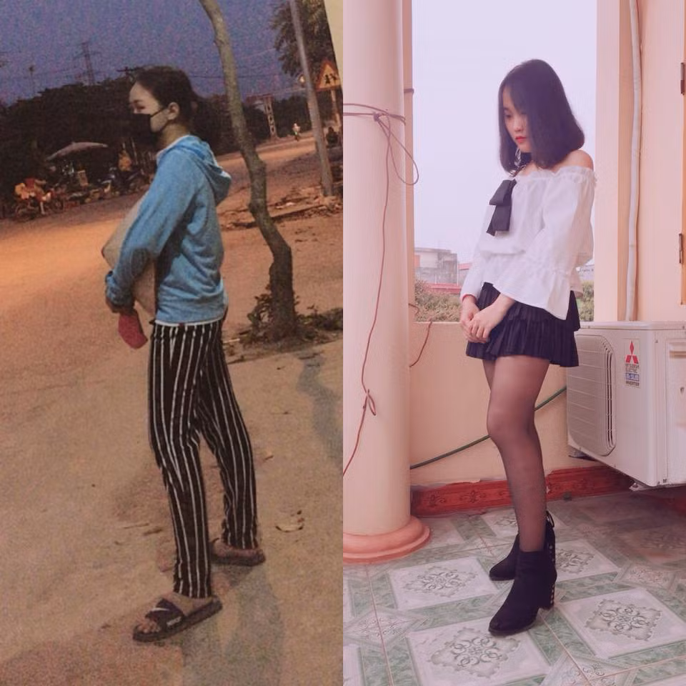 Nhiều anh em không còn xa lạ gì với những hình ảnh cho thấy rõ sự khác biệt khi ở nhà và khi đi chơi của hội chị em. Cũng bởi thế, không ngẫu nhiên mà nhiều người cho rằng con gái vô cùng mâu thuẫn từ chính việc nêu trên.