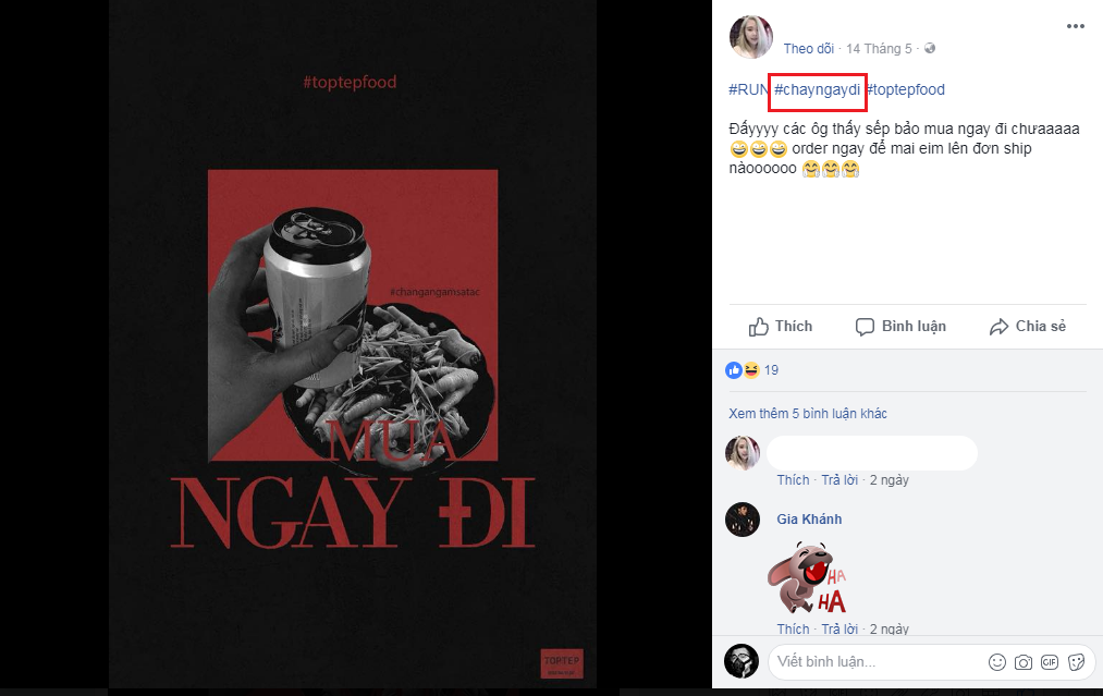 Có thể thấy, "Chạy ngay đi" không chỉ đơn thuần là một MV mà còn là một trào lưu trong giới trẻ.