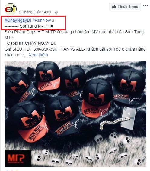 In mũ, áo ăn theo "Chạy ngay đi" đang là xu thế của nhiều bạn trẻ hướng tới hình thức kinh doanh "ăn xổi".