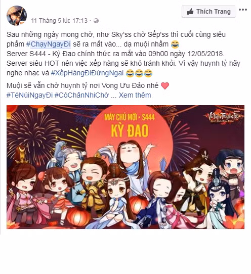 Các công ty phát hành game cũng không nằm ngoài xu hướng "ăn xổi" theo "Chạy ngay đi" của Sơn Tùng MTP.