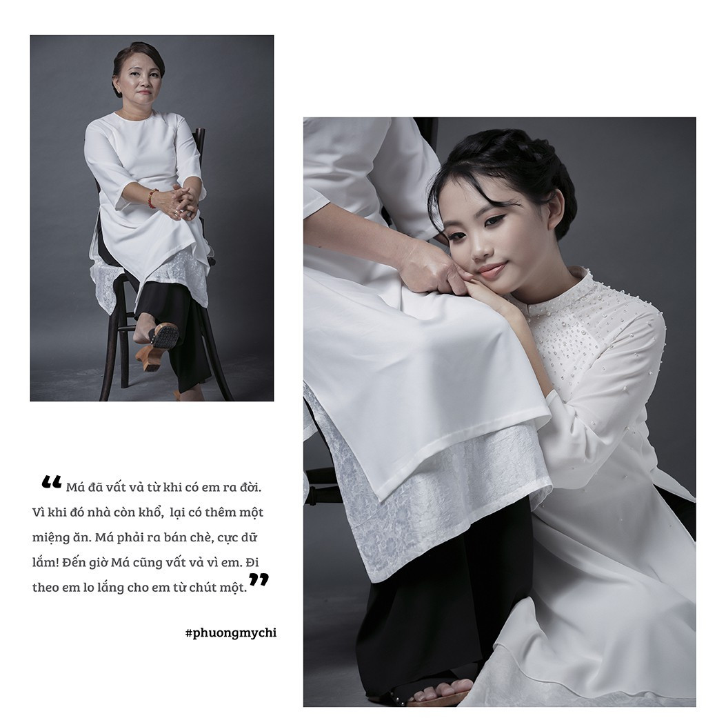 Những giây phút tình cảm của mẹ con Phương Mỹ Chi khiến nhiều dân mạng bồi hồi, nhớ đến người mẹ đã mang nặng đẻ đau, dưỡng dục mình khôn lớn bằng những lời ru ngọt ngào, lời dạy dỗ ân cần.