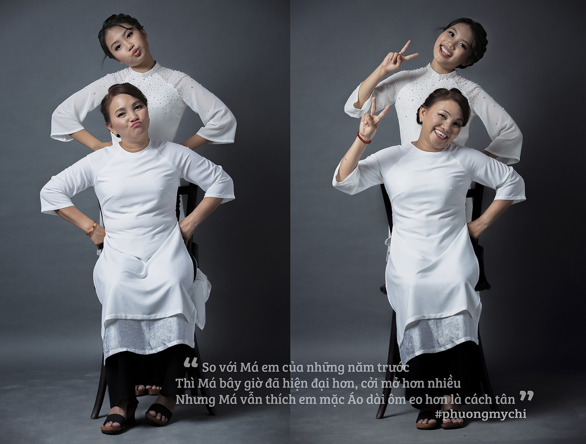 Nhiều nickname đã để lại bình luận sau bộ ảnh mùa Vu Lan của Phương Mỹ Chi rằng: "Em thật hạnh phúc khi có người mẹ tâm lý, quan tâm và chính em cũng rất có hiếu. Đã xinh đẹp, hát hay lại còn có hiếu thế này thì trời sẽ không phụ lòng hiếu tử như như em".