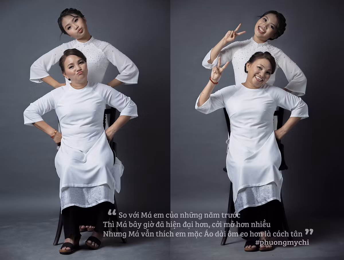 Nhiều nickname đã để lại bình luận sau bộ ảnh mùa Vu Lan của Phương Mỹ Chi rằng: "Em thật hạnh phúc khi có người mẹ tâm lý, quan tâm và chính em cũng rất có hiếu. Đã xinh đẹp, hát hay lại còn có hiếu thế này thì trời sẽ không phụ lòng hiếu tử như như em".