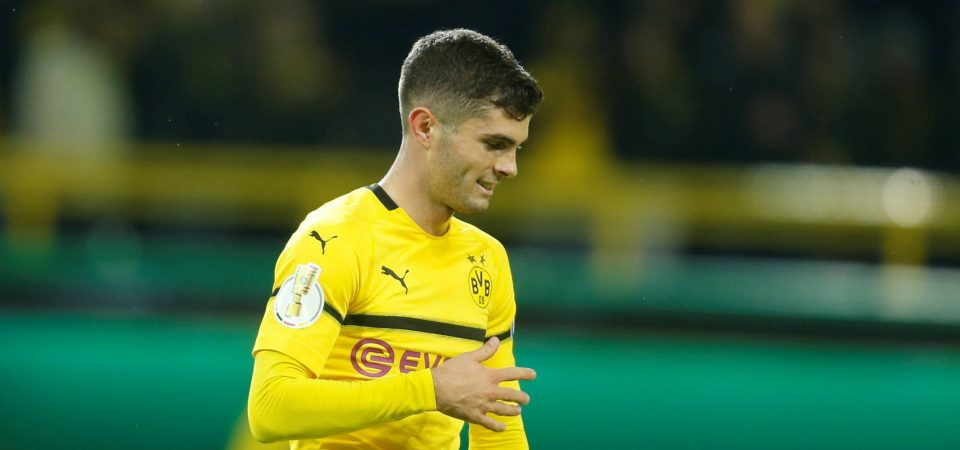 Theo tin từ Sport Bild, cái tên mới nhất lọt vào tầm ngắm của HLV Mourinho chính là tiền đạo Christian Pulisic của Borussia Dortmund. Chân sút của tuyển Mỹ hiện còn được Chelsea, Liverpool theo sát.
