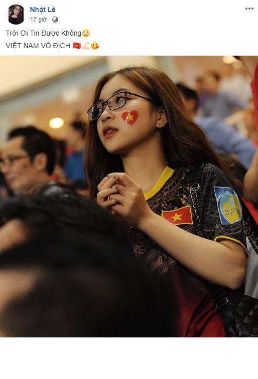 Bạn gái Quang Hải chia sẻ trên trang cá nhân của mình những dòng vô cùng cảm xúc.