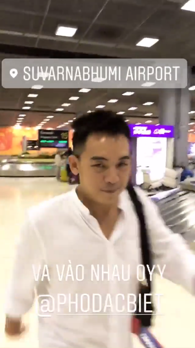 Do người ở Sài Gòn người ở Hà Nội nên cặp hot teen Việt Phở Đặc Biệt và Sun HT đã phải bay một mình rồi gặp nhau tại Thái Lan.