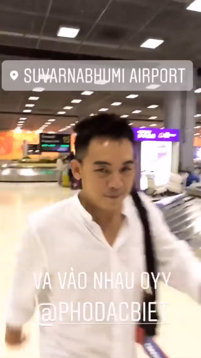 Do người ở Sài Gòn người ở Hà Nội nên cặp hot teen Việt Phở Đặc Biệt và Sun HT đã phải bay một mình rồi gặp nhau tại Thái Lan.