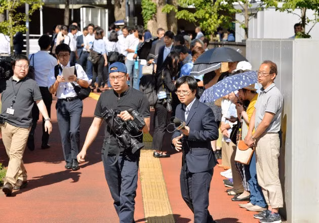 Phiên tòa xét xử bé Nhật Linh thu hút nhiều sự quan tâm của người dân sở tại