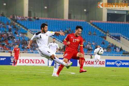 Trận hòa 1-1 trước Iraq tại vòng loại World Cup trên sân Mỹ Đình được xem là trận đấu hay nhất của các đội tuyển Việt Nam dưới thời Toshiya Miura.