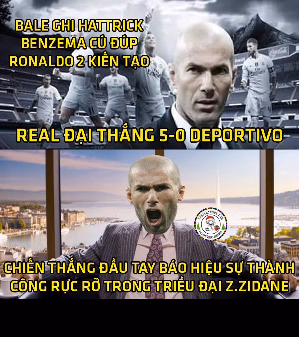 Anh che bong da: Real Madrid “quay cang” mung ngay Zizou ra mat