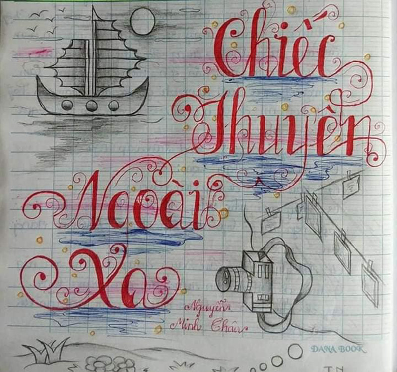 Theo nickname M.M bình luận: "Vẽ đẹp ghê luôn ấy, mình là không vẽ được vậy rồi đó. Đầu năm học, mình toàn nói sẽ vẽ ghi đàng hoàng, được vài trang đầu tới trang sau thì thôi đi, mình ghi mình còn đọc muốn không ra".