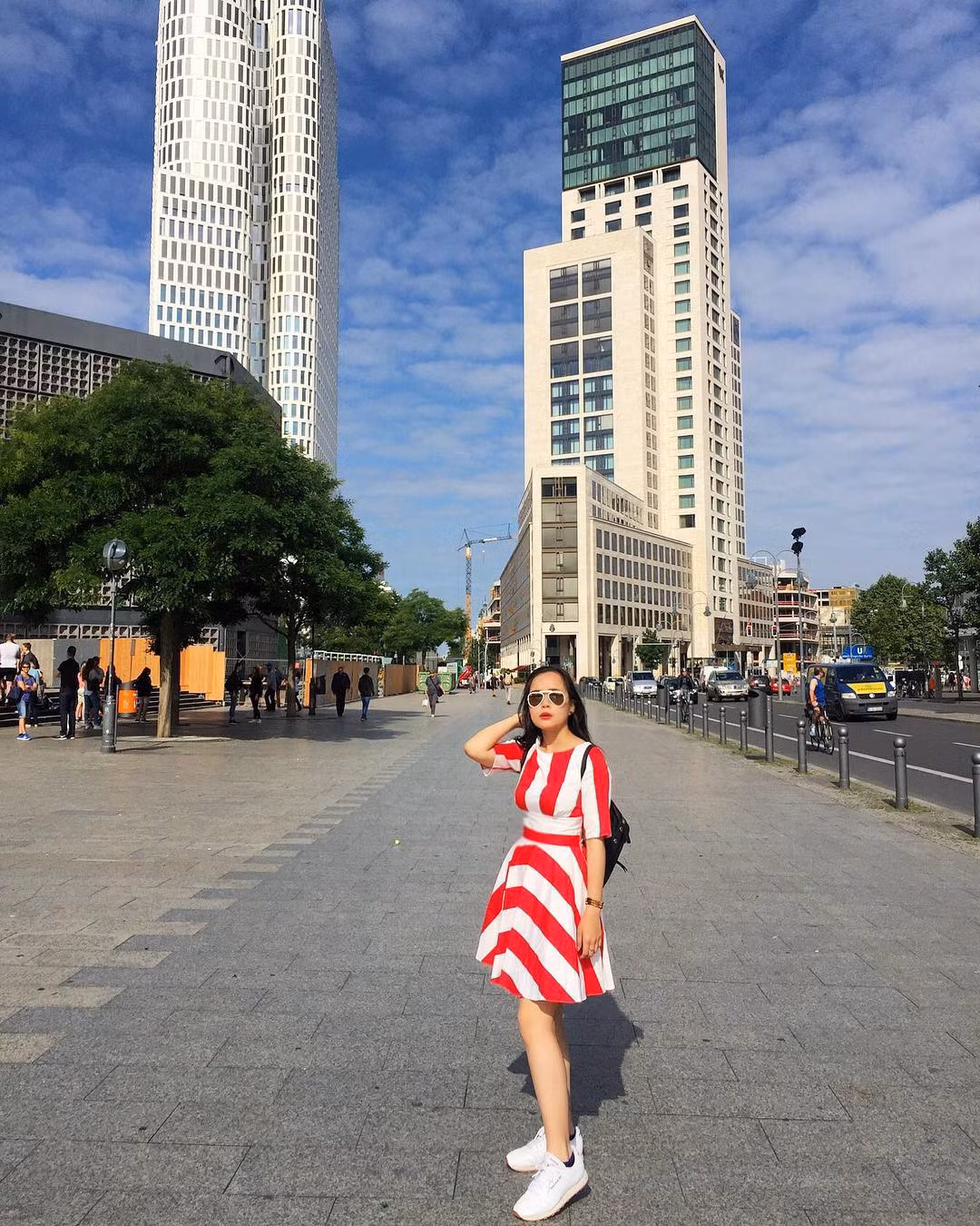 Một góc Berlin - Đức trong chuyến du lịch châu Âu dài ngày của Phương Linh.