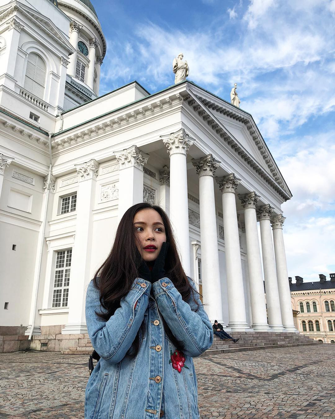 Thủ đô Helsinki, Phần Lan được Phương Linh đăng tải trên Instagram cá nhân của mình.