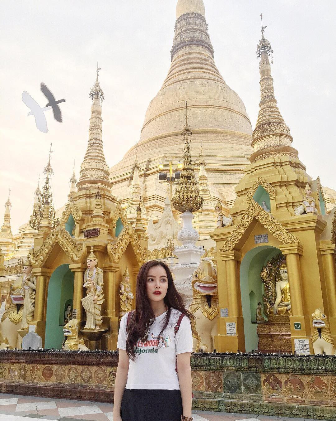 Chùa Shwedagon, Myanma.