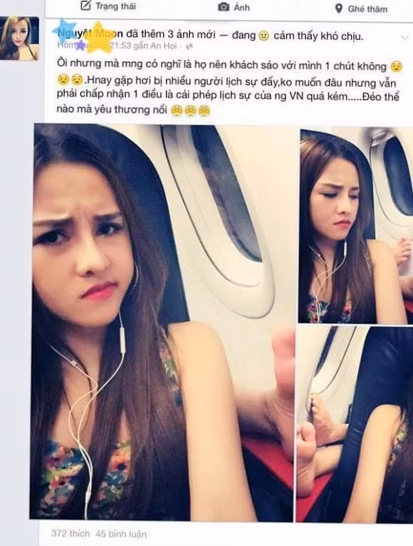 Còn nickname B.P chia sẻ: "Mình từng là nạn nhân này, chỗ thì trật xong cứ nhoi nhoi cái chân lên. Xong rồi "rau mùi" khiến buồn nôn luôn ý".