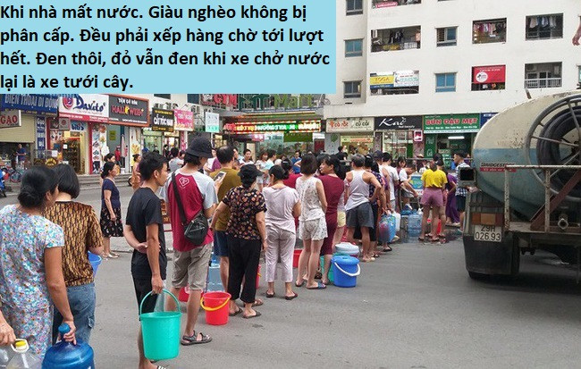 Khi nhà mất nước, giàu hay nghèo không còn phân cấp mà xếp hàng như nhau.