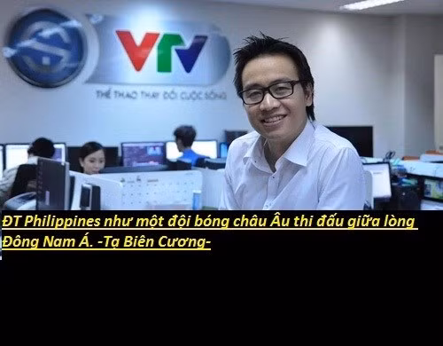Trước đó trong dịp AFF Cup 2014 được tổ chức tại Việt Nam, BLV Biên Cương cũng có những phát ngôn hết sức "bá đạo".