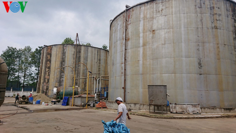 Dan keu troi vi mui hoi tu nha may AB Mauri Viet Nam tai Dong Nai