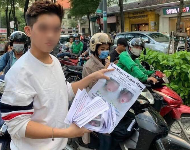 Uc che khach bom hang, chu shop tuc toi choi 