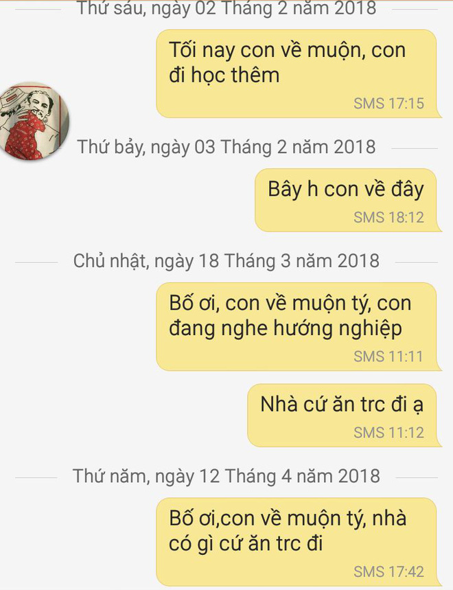 Thậm chí có những ông bố bà mẹ còn không thèm nhắn tin lại khi nhận được tin nhắn của con cái mình.