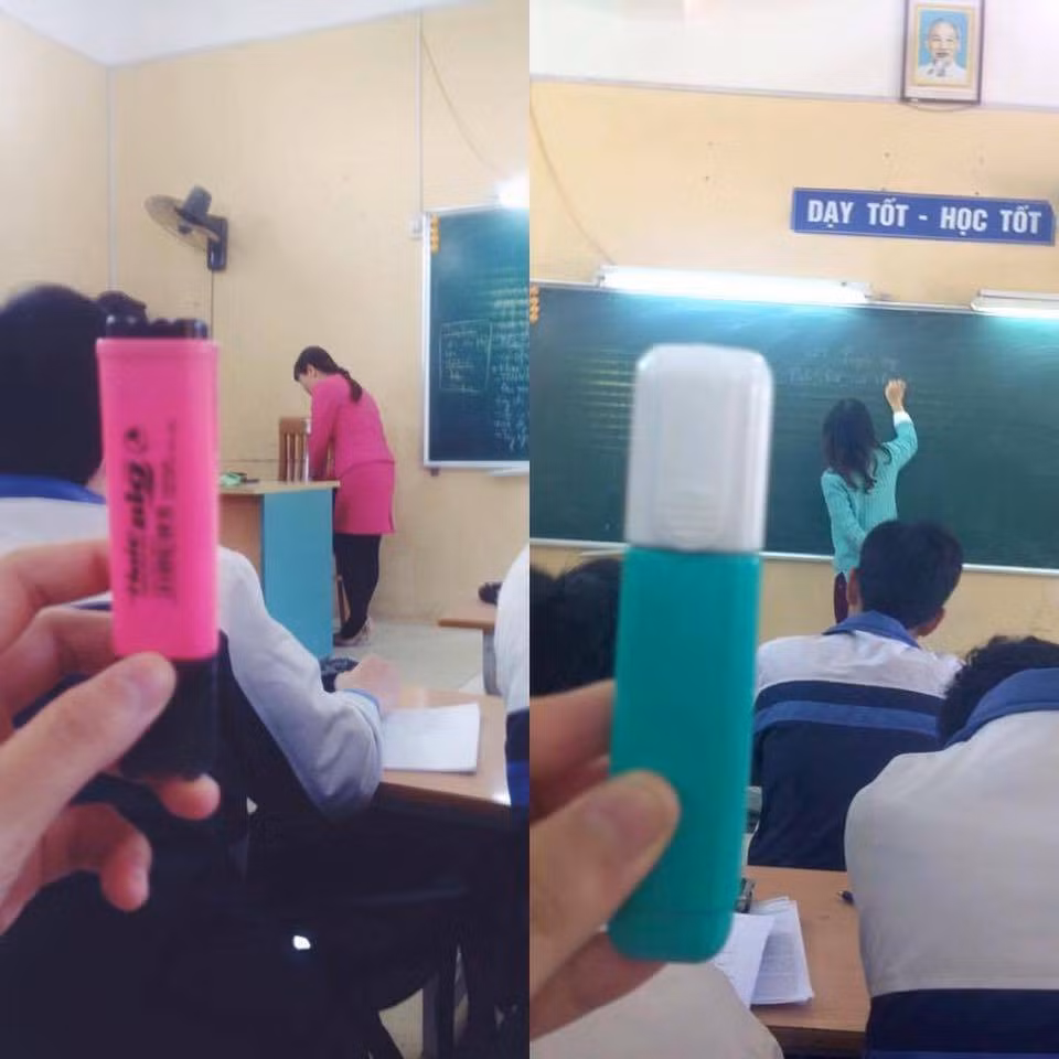 Ai ai cũng hào hứng chia sẻ bộ ảnh này. Người còn đi học thì tag bạn bè vào để cùng nhau tham gia "thử thách", ai đã ra trường thì bồi hồi bình luận nhớ về một thời học sinh. Ảnh sử dụng trong bài: Sưu tầm Facebook.