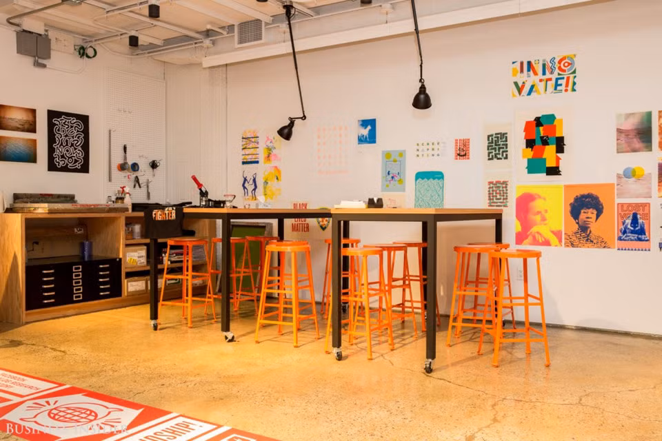 Những khu vực được thiết kế đẹp mắt và luôn tràn đầy năng lượng.