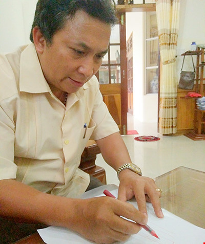 Bi thu huyen dao ham xuyen nui noi gi?