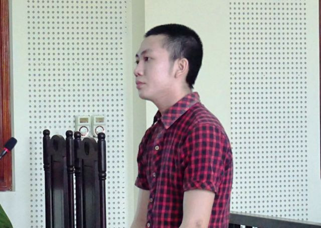 Bị cáo Phạm Văn Quý tại phiên tòa