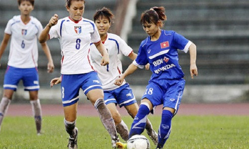 DT nu Viet Nam that thu bat ngo truoc Dai Loan (TQ)