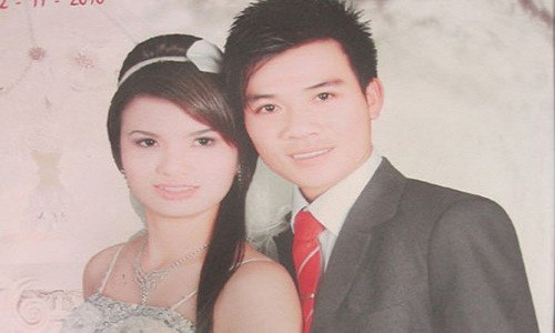 Lê Thị Phương và chồng cũ.