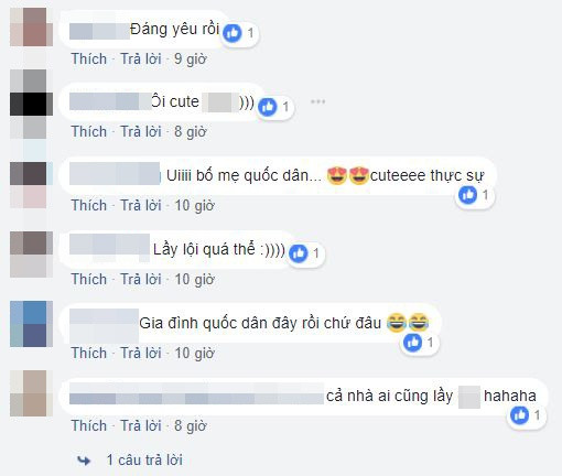 Nhiều cư dân mạng thích thú trước sự hài hước của bố Bích Phương