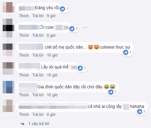 Nhiều cư dân mạng thích thú trước sự hài hước của bố Bích Phương