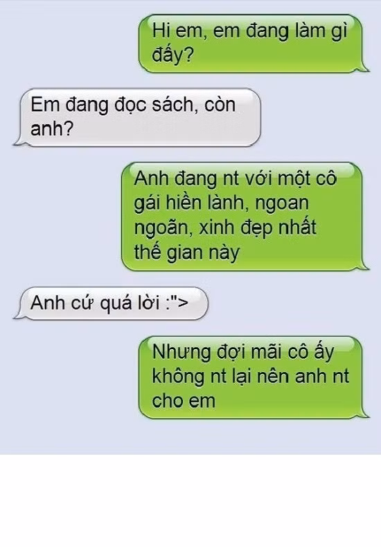 Đâu phải lúc nào anh chàng nhắn tin tán tỉnh bạn cũng thật lòng. Hãy cảnh giác trước những lời đường mật khi bạn chưa chắc nó đang thuộc về mình.