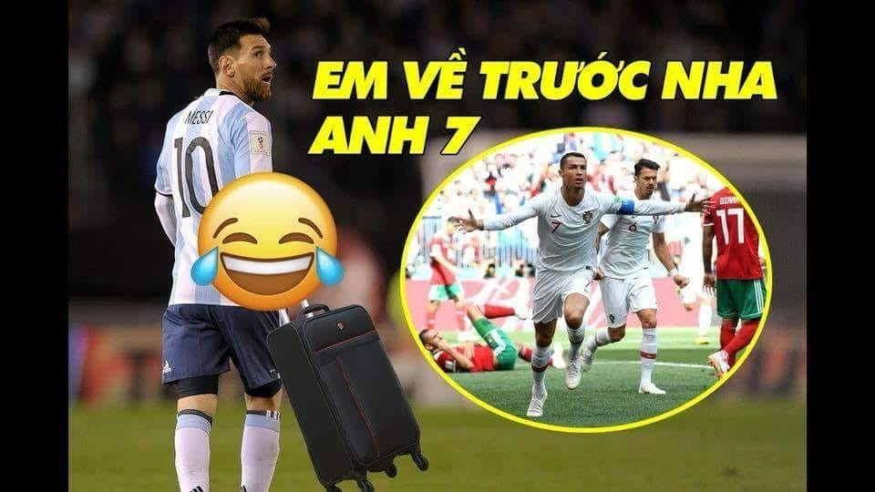 Messi từng có ý định về trước nhưng Ronaldo đã ngăn cản và thi đấu thật nhanh đề về cùng chuyến bay.