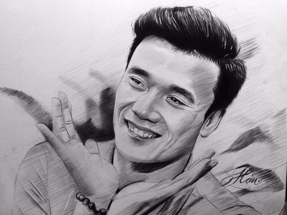 Thông qua tranh của mình, Tấn Hậu muốn nhắn nhủ tới đội U23 Việt Nam rằng dù thắng hay thua, các cầu thủ vẫn là người hùng, nhà vô địch trong lòng người hâm mộ.