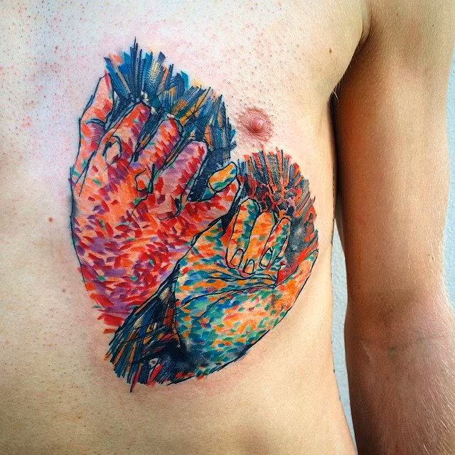 Hình trái tim được cách điệu.