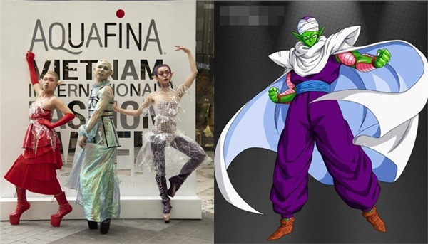 Nhân vật hoạt hình bước ra đời thực thông qua bộ sưu tầm 3 yêu tinh Tuần lễ thời trang Quốc tế 2019.