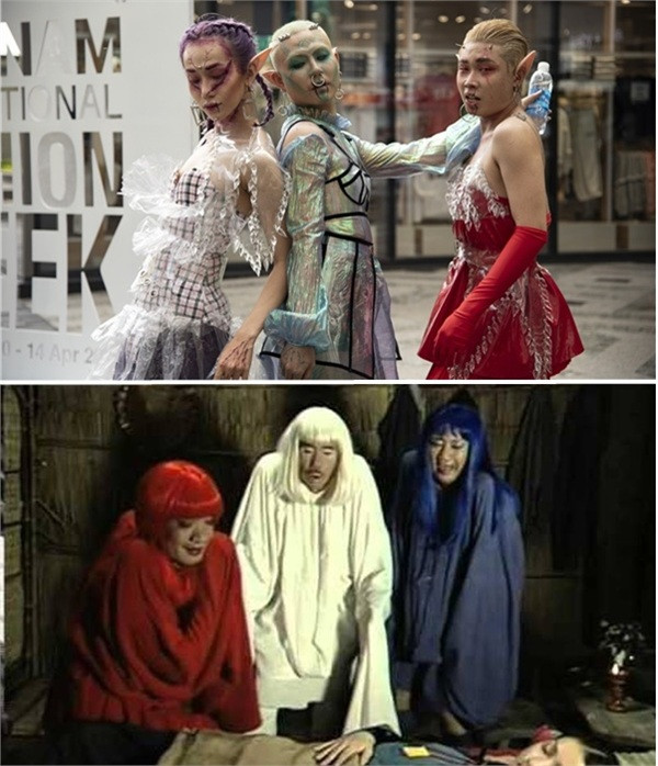 Phải chăng hình tượng của bộ 3 yêu tinh kia được lấy nguyên mẫu từ 3 nhân vật từng xuất hiện trên sóng truyền hình Việt Nam.