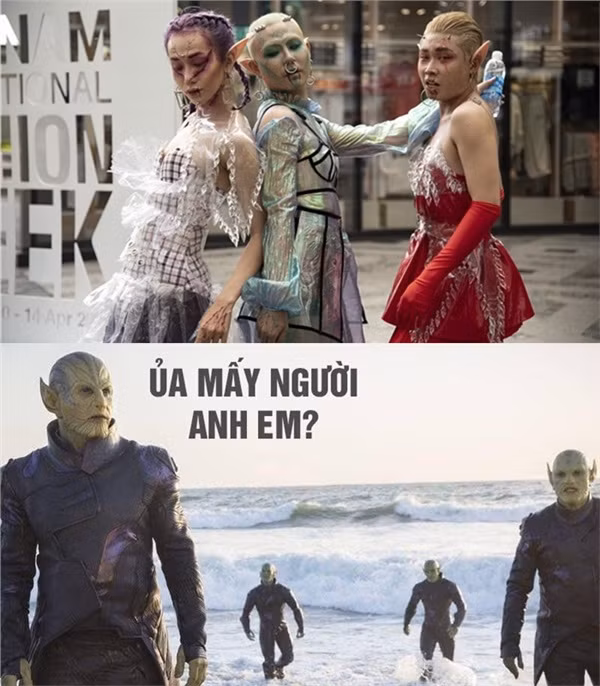 Anh nhà ở đâu đấy? Có phải từ hành tinh khác thất lạc xuống trái đất? như những nhân vật từng xuất hiện trong phim.