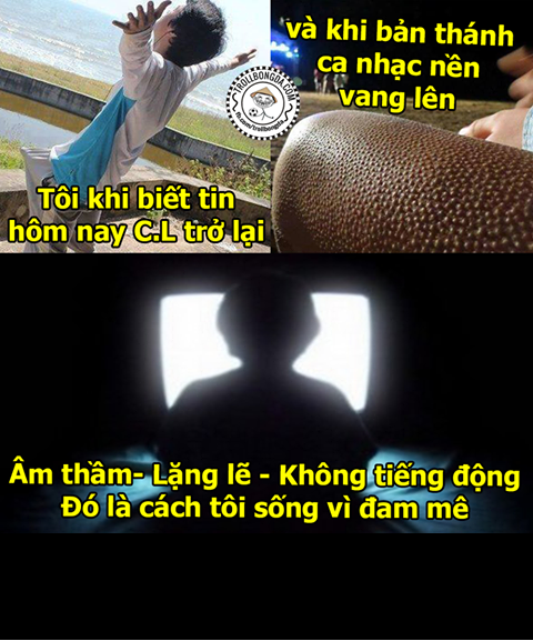 Với UEFA Champions League, cảm giác lâng lâng luôn đi theo từng NHM.