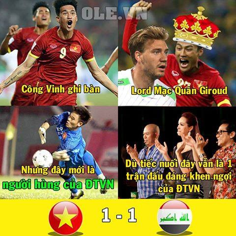 Dù tiếc nuối nhưng đây vẫn là một trận đấu đáng khen ngợi của ĐT Việt Nam.