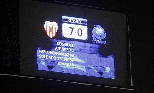 Valencia 7-0 Genk tại vòng bảng Champions League 2011/12. Với cú hat trick của Soldado, Bầy dơi đã hủy diệt vị khách đến từ Bỉ với tỷ số rất đậm đà.