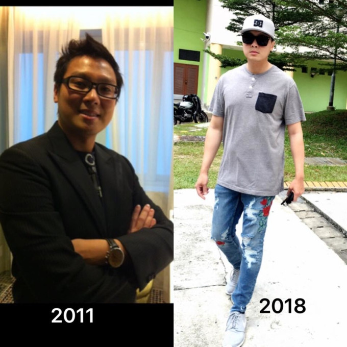 Chỉ có 7 năm mà diện mạo của chàng trai này đã thay đổi rất nhiều. Từ phong cách ăn mặc cho đến ngoại hình cũng thấy rõ sự khác biệt.