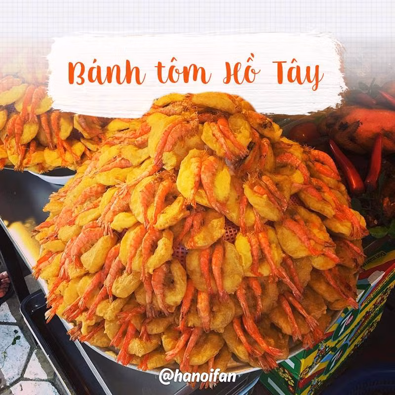 Bánh tôm Hồ Tây ngon không phải bởi nguyên liệu đắt tiền mà bởi chính sự khéo tay cùng tấm lòng của người Hà Nội.