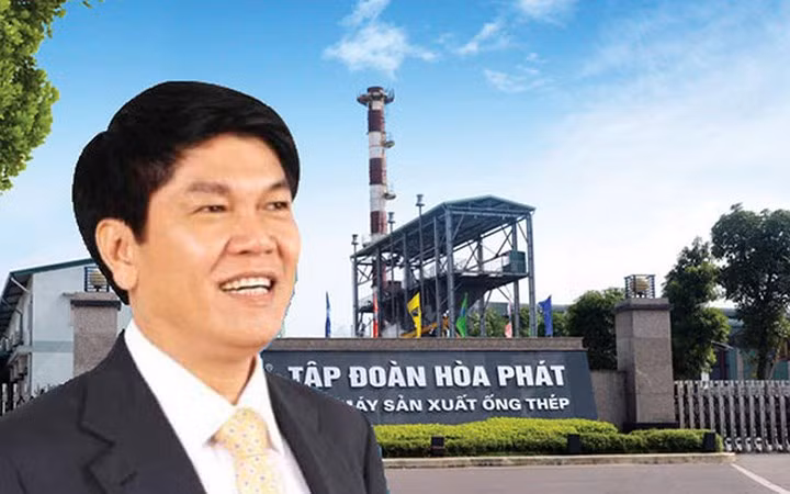 Tài sản của ông Trần Đình Long trị giá 12.782 tỷ đồng (tương đương 563 triệu USD), sở hữu 25,15% vốn Hòa Phát