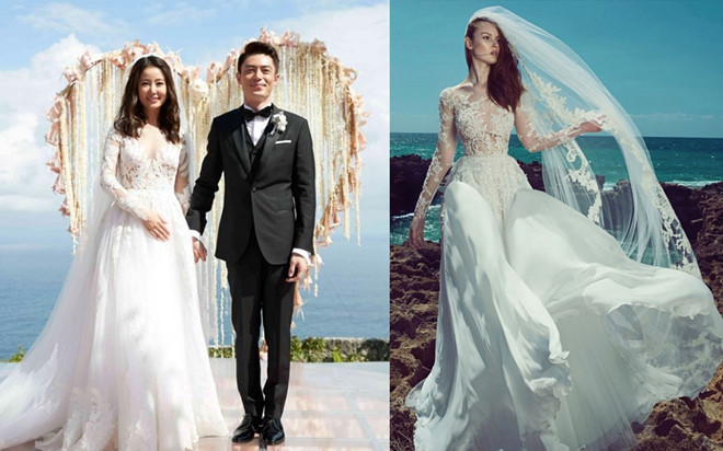 Lâm Tâm Như cũng chịu chi không kém khi chọn thiết kế cao cấp của thương hiệu Zuhair Murad trong đám cưới với Hoắc Kiến Hoa. Mẫu đầm ren trắng, với phần ngực lót vải mỏng xuyên thấu gợi cảm có giá 17.600 USD"&gt;17.600 USD (tương đương gần 400 triệu đồng). Bên cạnh đó, nữ diễn viên còn chi số tiền không nhỏ cho 2 bộ váy cưới khác và một bộ trang phục truyền thống cùng nhiều trang sức đến từ những thương hiệu nổi tiếng.