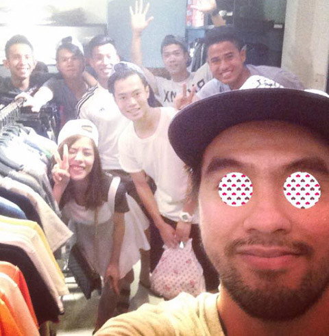 Thái Dương cũng chính là đàn anh của cầu thủ xứ Nghệ tại HAGL. Cầu thủ này đã từng có thời gian dài thi đấu trong màu áo của đội bóng phố Núi.