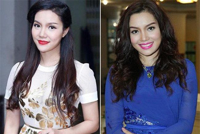 Ngọc Anh vốn dĩ khi mới bước chân vào làng giải trí gây thiện cảm với khuôn mặt bầu bĩnh. Thế nhưng, đôi khi chiếc cằm của người đẹp cũng dài đua ra khó hiểu.