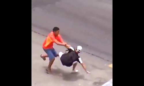 Clip trom cuop kinh hoang giua ban ngay tai Olympic Rio 2016